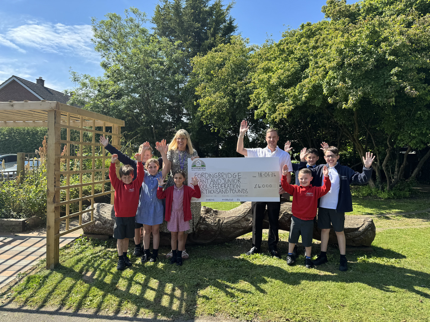 picture of Building Bright Futures: Pennyfarthing’s Generous Donation Lays the Foundation for Primary School Success